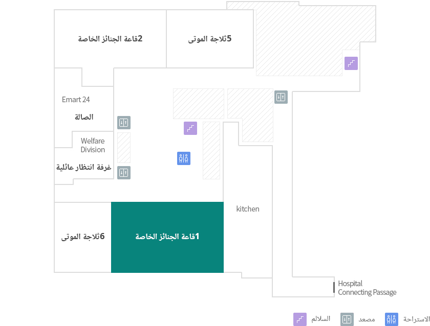 قاعة الجنائز الخاصة 1