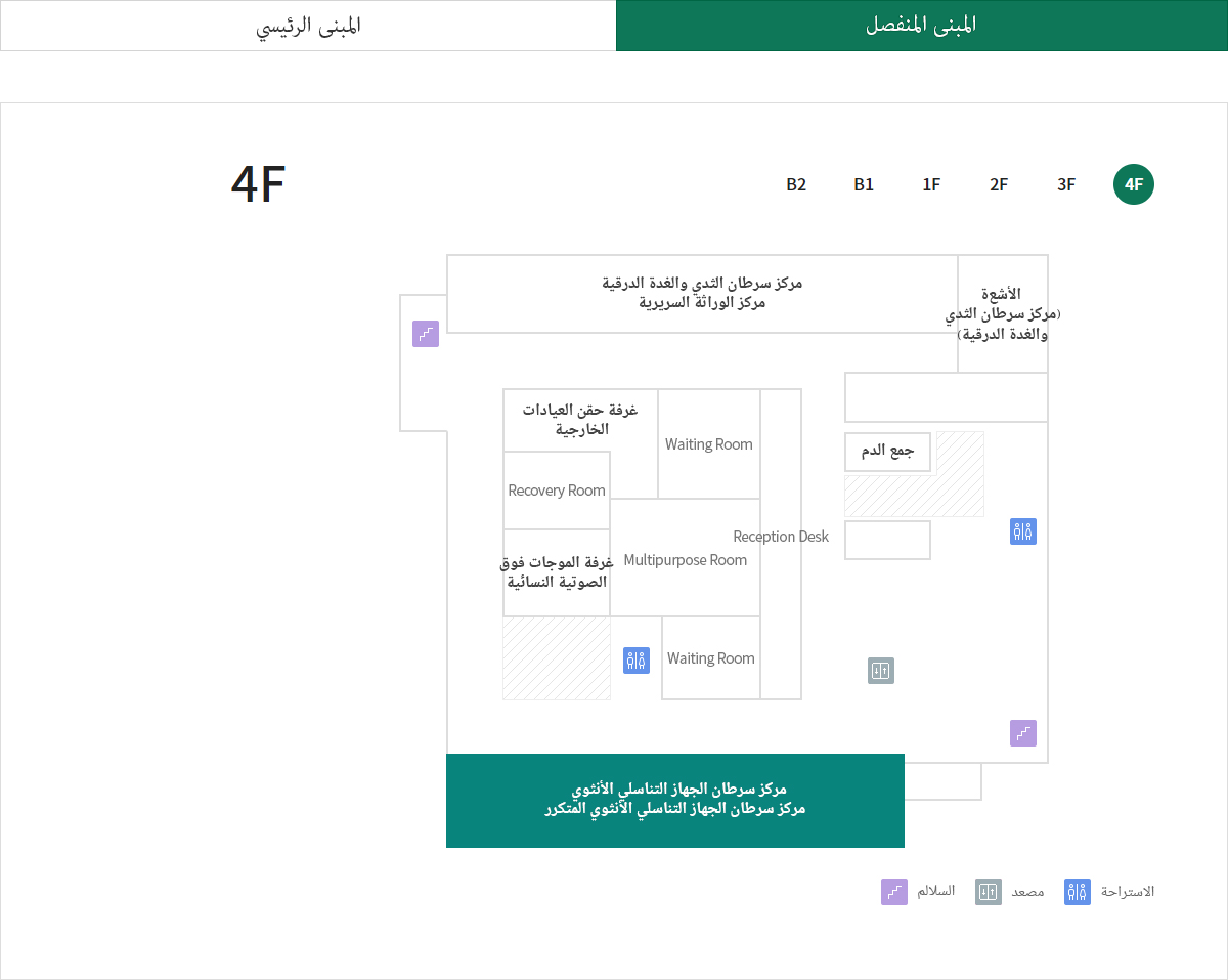 مركز سرطان الجهاز التناسلي الأنثوي 위치이미지